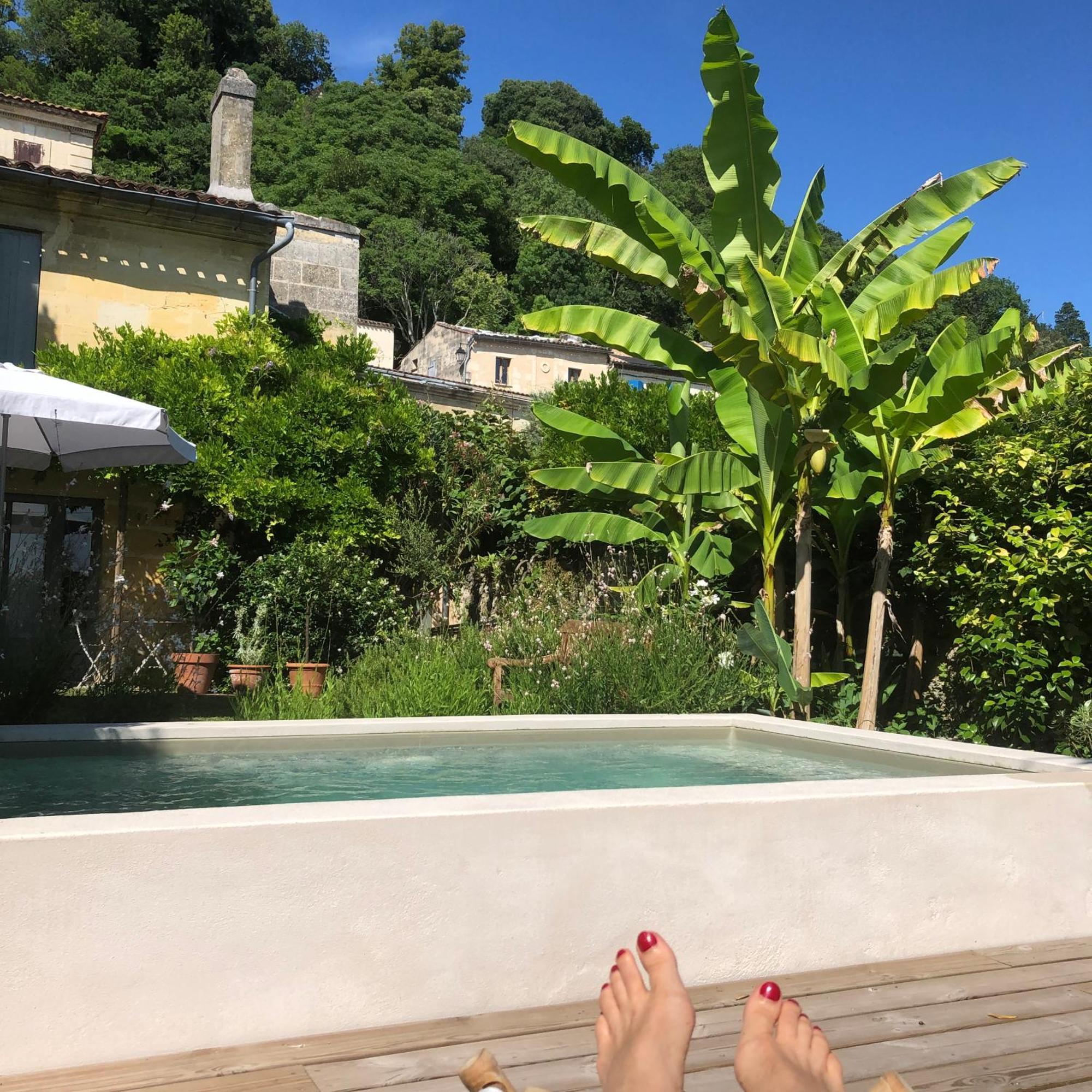 Songes Au Lit Du Fleuve Bed & Breakfast Cambes  ภายนอก รูปภาพ